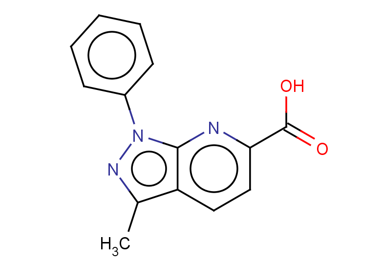 3-methyl-1-phenyl-1H-pyrazolo[3,4-b]pyridine-6-carboxylic acid