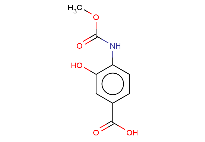 3-hydroxy-4-[(methoxycarbonyl)amino]benzoic acid