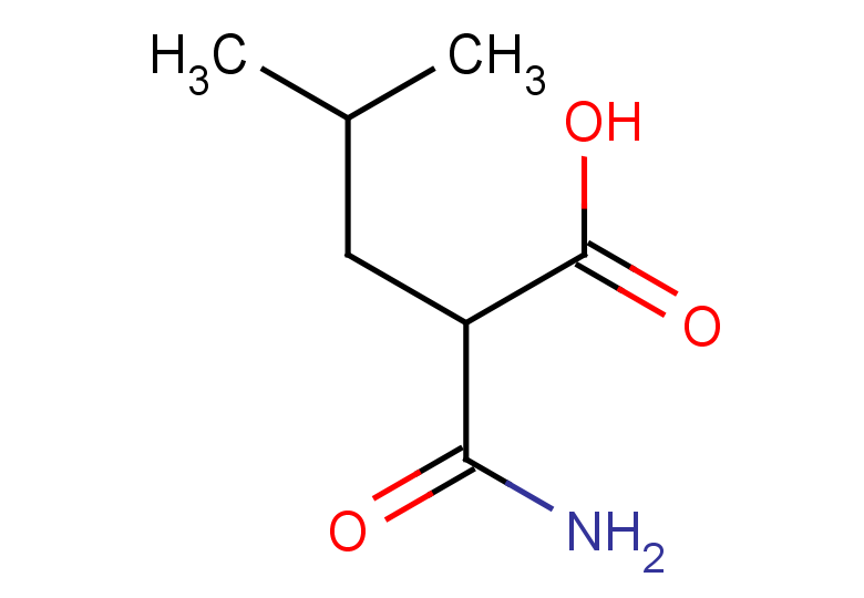 2-carbamoyl-4-methylpentanoic acid