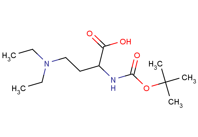 2-{[(tert-butoxy)carbonyl]amino}-4-(diethylamino)butanoic acid