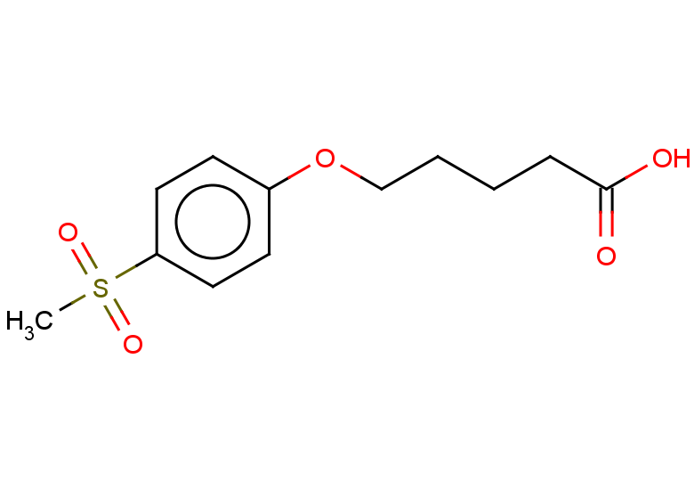5-(4-methanesulfonylphenoxy)pentanoic acid