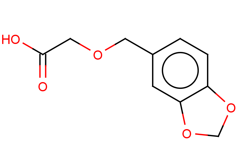 2-[(1,3-dioxaindan-5-yl)methoxy]acetic acid