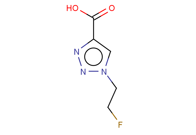 1-(2-fluoroethyl)-1H-1,2,3-triazole-4-carboxylic acid
