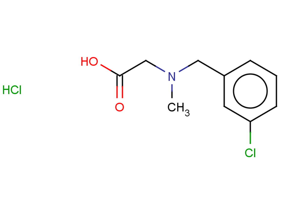 2-{[(3-chlorophenyl)methyl](methyl)amino}acetic acid hydrochloride
