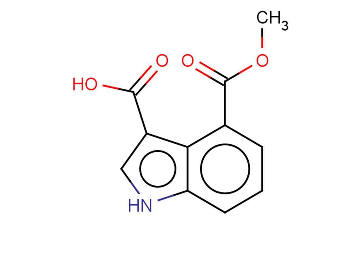 4-(methoxycarbonyl)-1H-indole-3-carboxylic acid