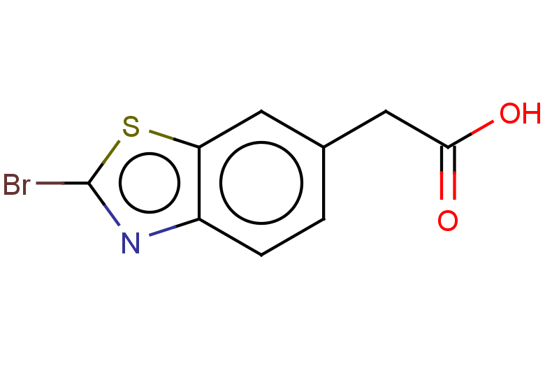2-(2-bromo-1,3-benzothiazol-6-yl)acetic acid