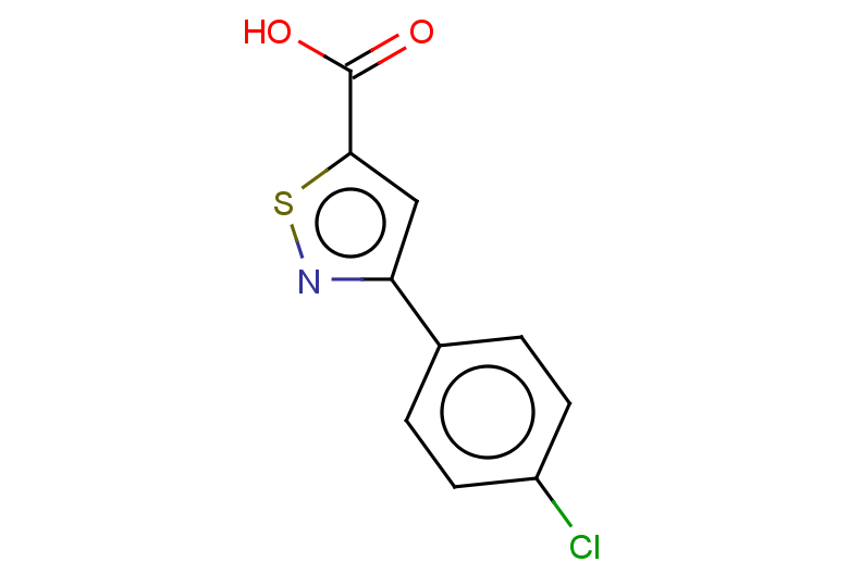 3-(4-chlorophenyl)-1,2-thiazole-5-carboxylic acid