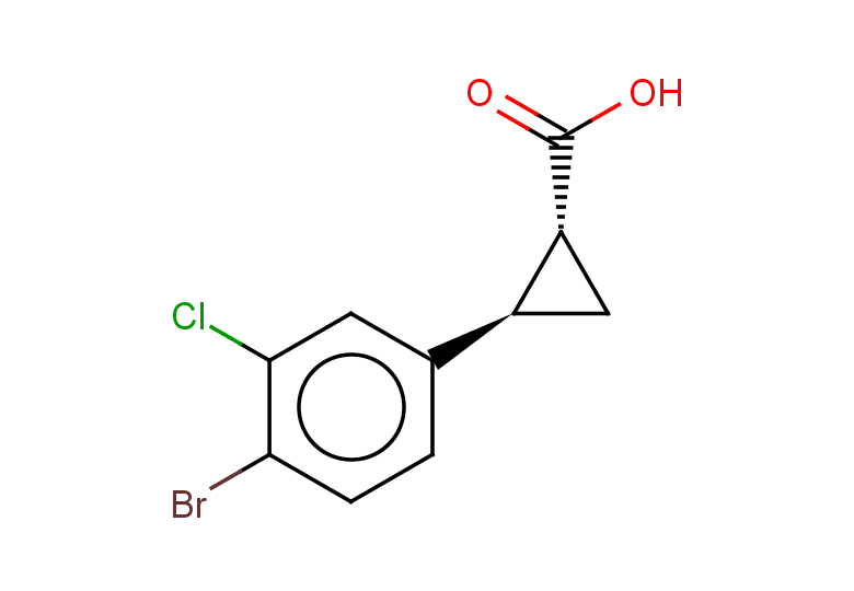 rac-(1R,2R)-2-(4-bromo-3-chlorophenyl)cyclopropane-1-carboxylic acid, trans