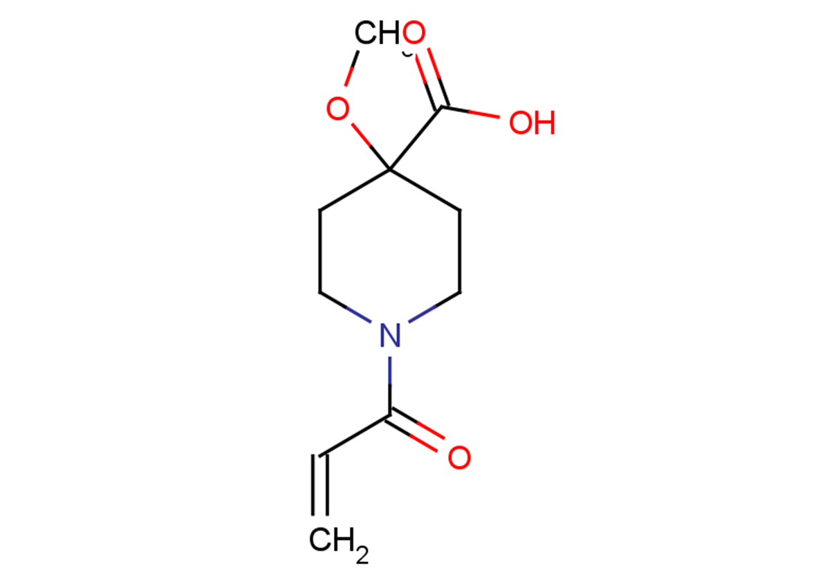 4-methoxy-1-(prop-2-enoyl)piperidine-4-carboxylic acid