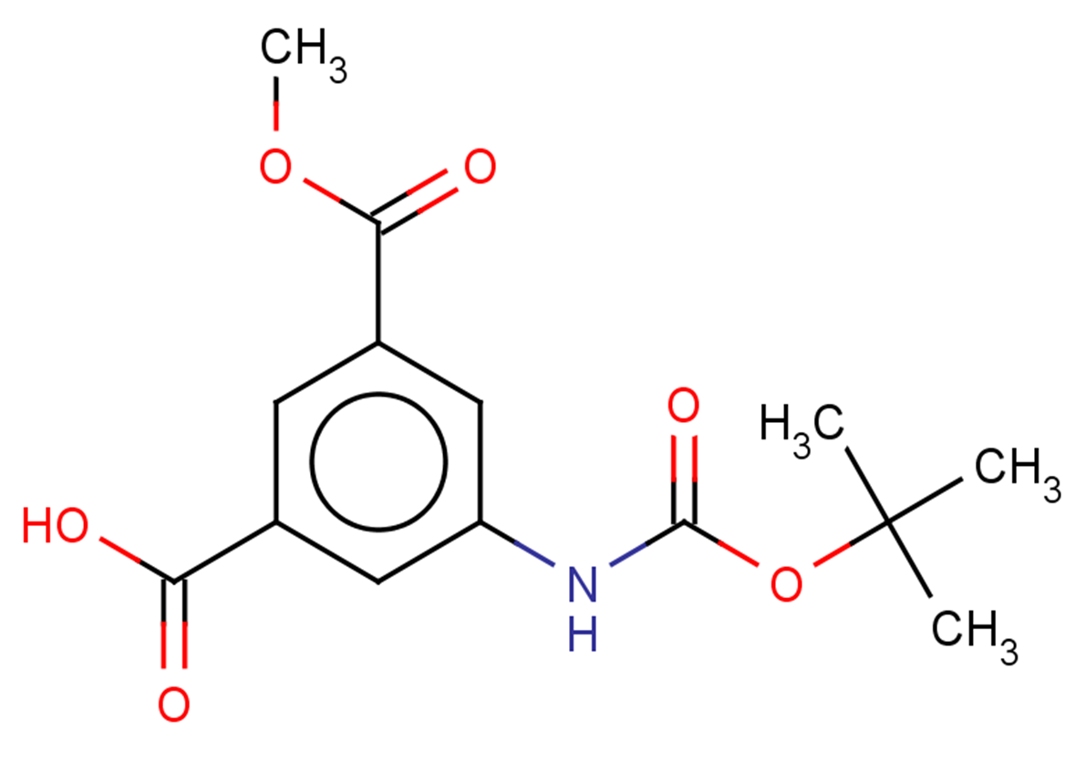 3-{[(tert-butoxy)carbonyl]amino}-5-(methoxycarbonyl)benzoic acid