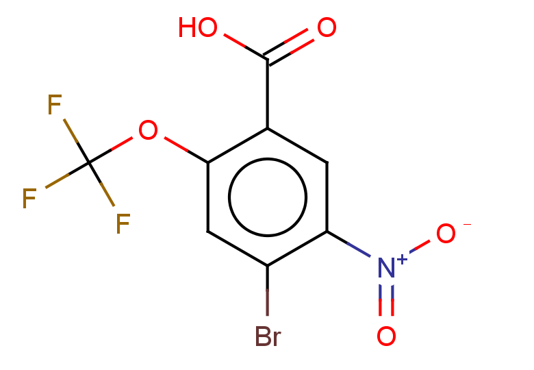 4-bromo-5-nitro-2-(trifluoromethoxy)benzoic acid