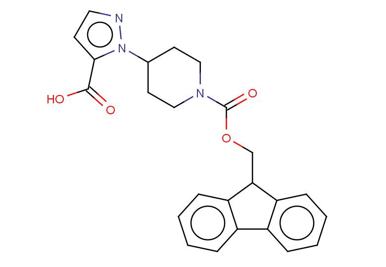 1-{1-[(9H-fluoren-9-ylmethoxy)carbonyl]piperidin-4-yl}-1H-pyrazole-5-carboxylic acid