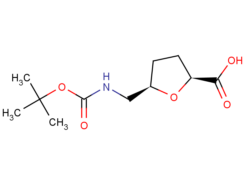 rel-(2R,5S)-5-({[(tert-butoxy)carbonyl]amino}methyl)oxolane-2-carboxylic acid