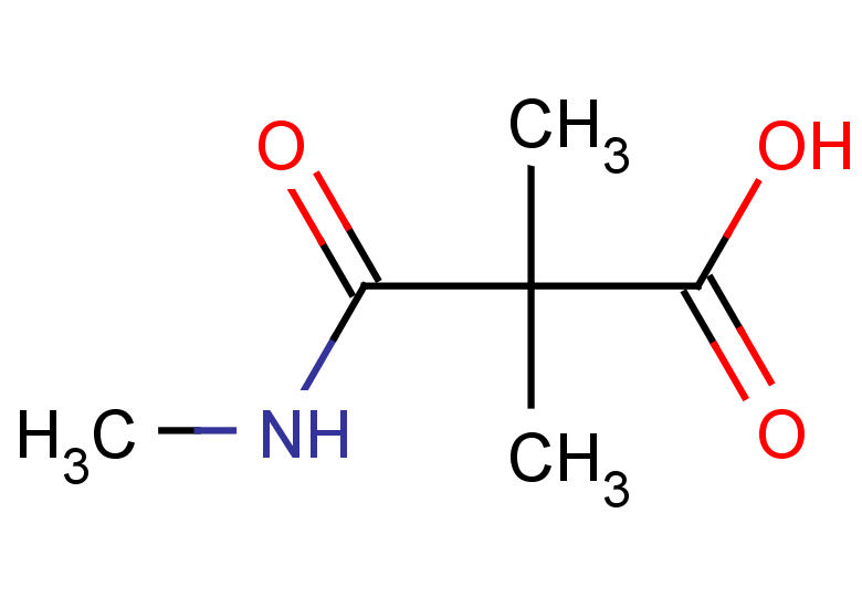 2,2-dimethyl-2-(methylcarbamoyl)acetic acid