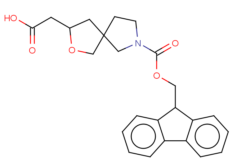 2-(7-{[(9H-fluoren-9-yl)methoxy]carbonyl}-2-oxa-7-azaspiro[4.4]nonan-3-yl)acetic acid