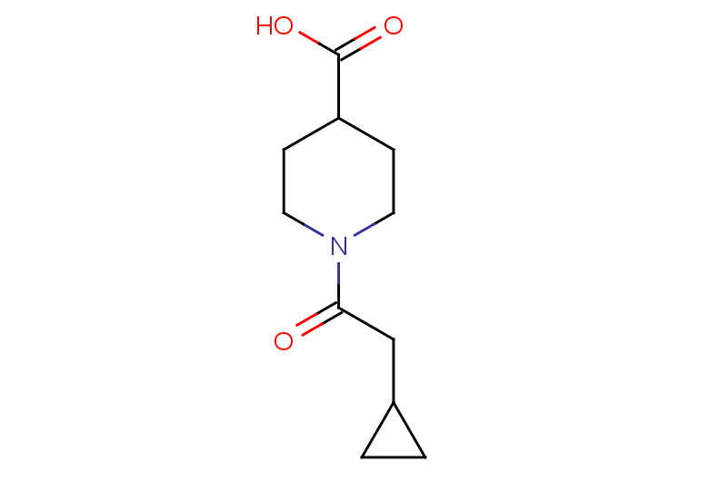 1-(2-cyclopropylacetyl)piperidine-4-carboxylic acid