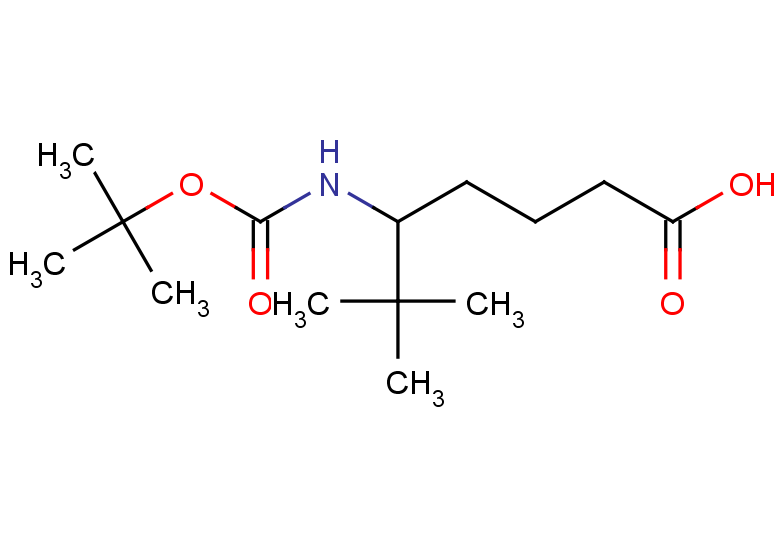 5-{[(tert-butoxy)carbonyl]amino}-6,6-dimethylheptanoic acid