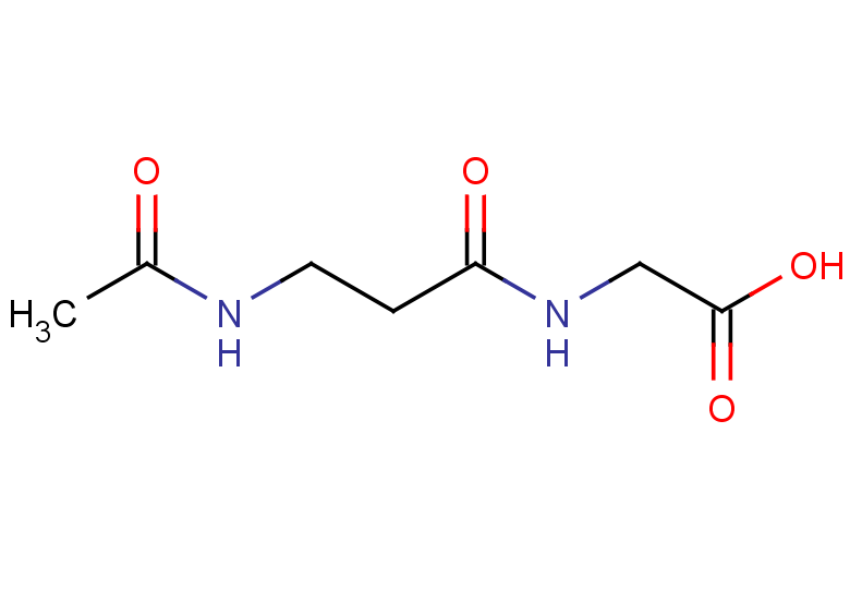 2-(3-acetamidopropanamido)acetic acid