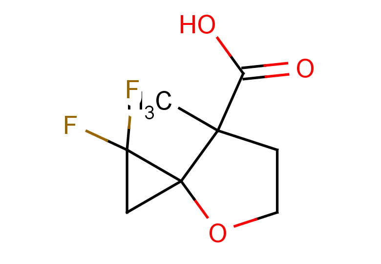 1,1-difluoro-7-methyl-4-oxaspiro[2.4]heptane-7-carboxylic acid