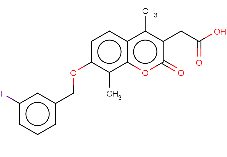 2-{7-[(3-iodophenyl)methoxy]-4,8-dimethyl-2-oxo-2H-chromen-3-yl}acetic acid