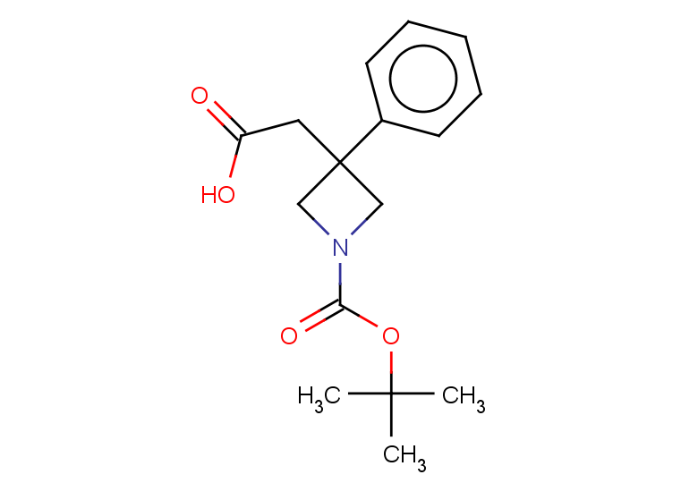 2-{1-[(tert-butoxy)carbonyl]-3-phenylazetidin-3-yl}acetic acid