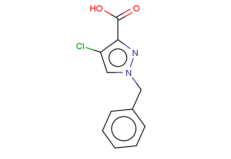 1-benzyl-4-chloro-1H-pyrazole-3-carboxylic acid