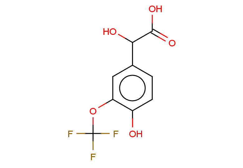 2-hydroxy-2-[4-hydroxy-3-(trifluoromethoxy)phenyl]acetic acid
