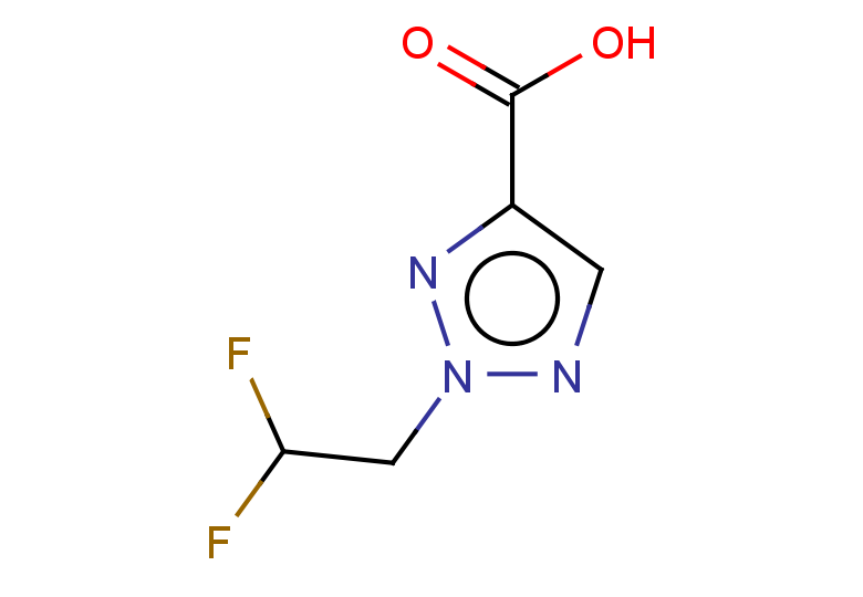 2-(2,2-difluoroethyl)-2H-1,2,3-triazole-4-carboxylic acid