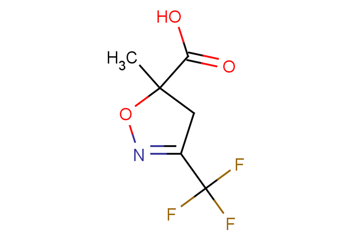 5-methyl-3-(trifluoromethyl)-4,5-dihydro-1,2-oxazole-5-carboxylic acid