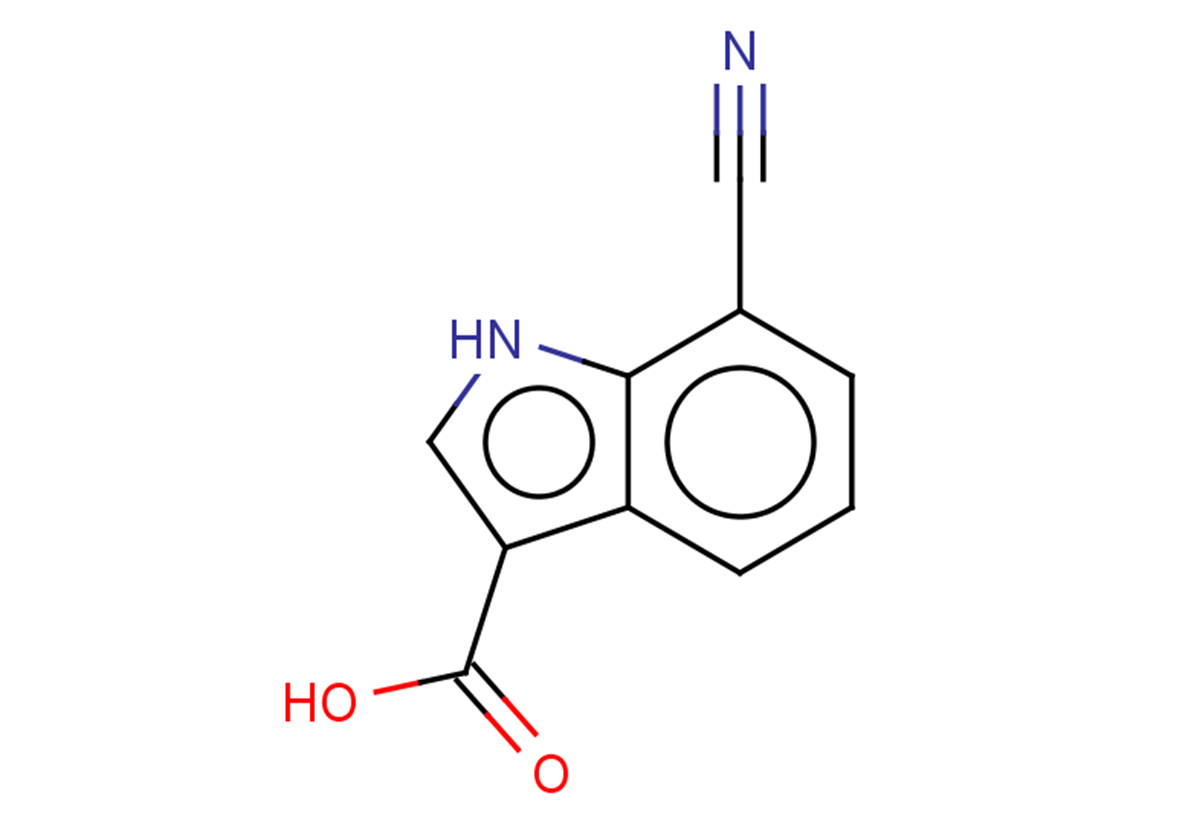 7-cyano-1H-indole-3-carboxylic acid