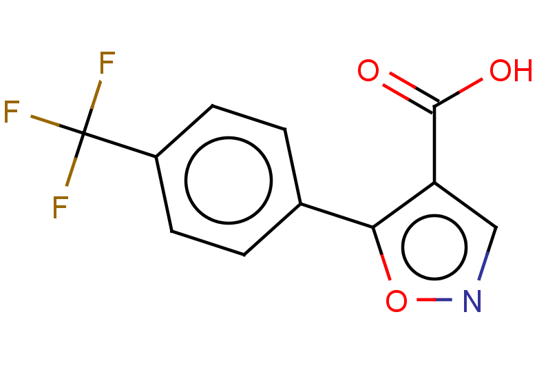 5-[4-(trifluoromethyl)phenyl]-1,2-oxazole-4-carboxylic acid