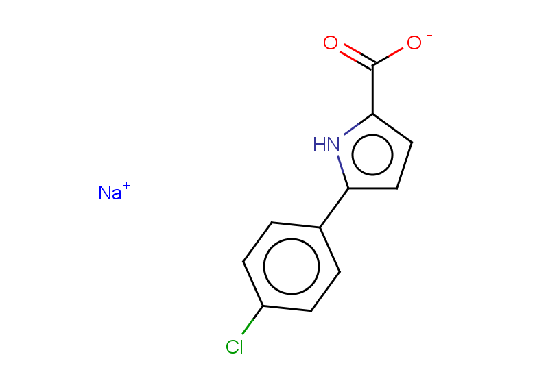 sodium 5-(4-chlorophenyl)-1H-pyrrole-2-carboxylate
