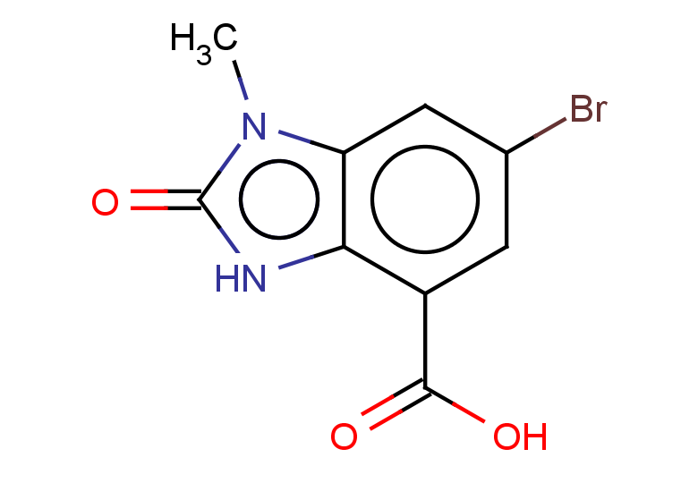 6-bromo-1-methyl-2-oxo-2,3-dihydro-1H-1,3-benzodiazole-4-carboxylic acid