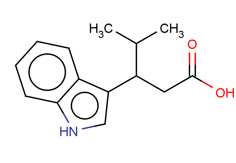 3-(1H-indol-3-yl)-4-methylpentanoic acid