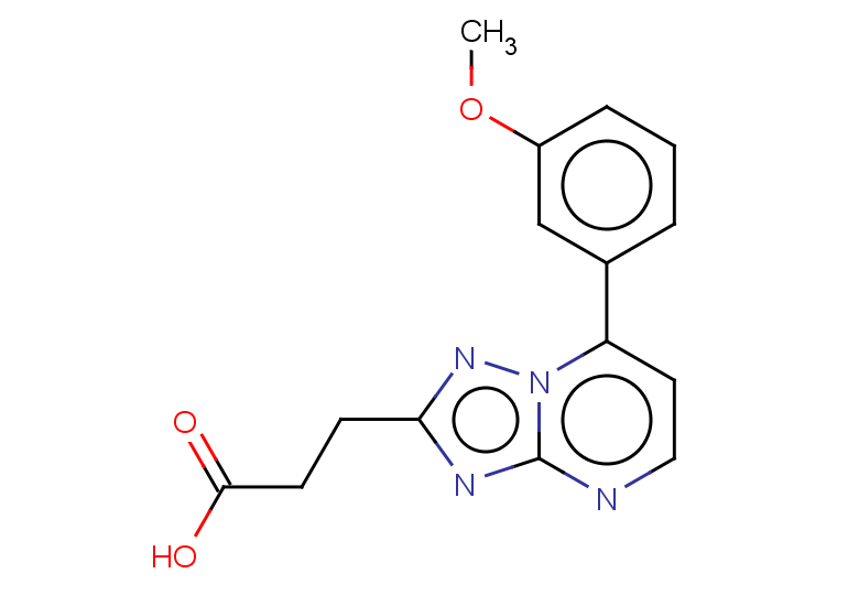 3-[7-(3-methoxyphenyl)-[1,2,4]triazolo[1,5-a]pyrimidin-2-yl]propanoic acid