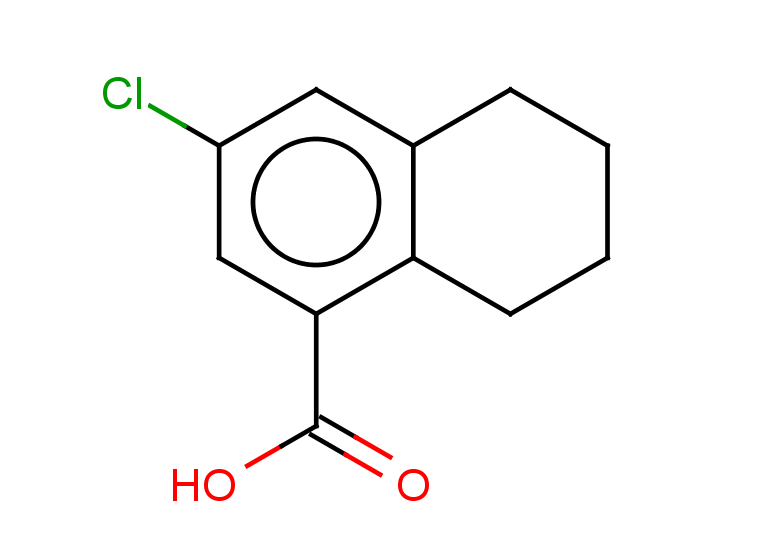 3-chloro-5,6,7,8-tetrahydronaphthalene-1-carboxylic acid