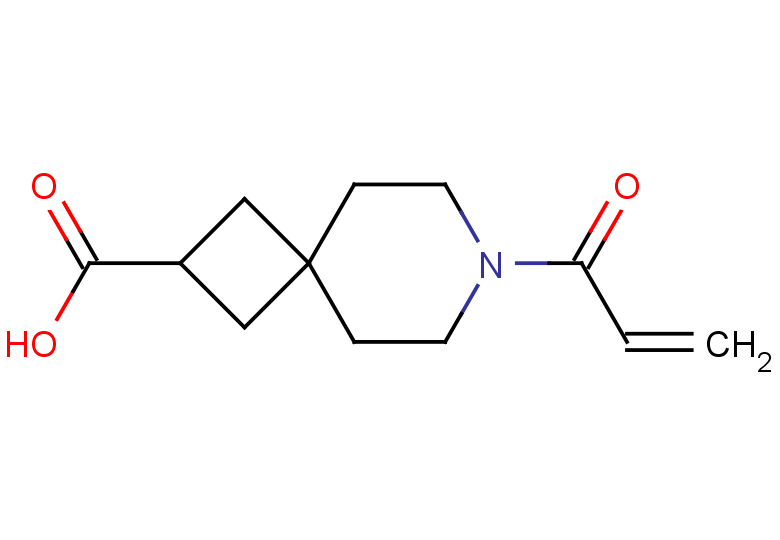 7-(prop-2-enoyl)-7-azaspiro[3.5]nonane-2-carboxylic acid