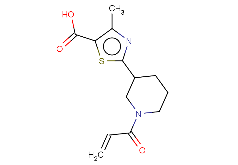 4-methyl-2-[1-(prop-2-enoyl)piperidin-3-yl]-1,3-thiazole-5-carboxylic acid