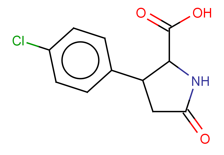 3-(4-chlorophenyl)-5-oxopyrrolidine-2-carboxylic acid