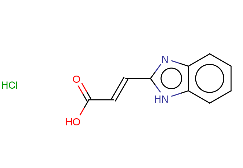 (2E)-3-(1H-1,3-benzodiazol-2-yl)prop-2-enoic acid hydrochloride