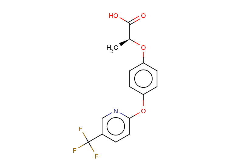 (2S)-2-(4-{[5-(trifluoromethyl)pyridin-2-yl]oxy}phenoxy)propanoic acid