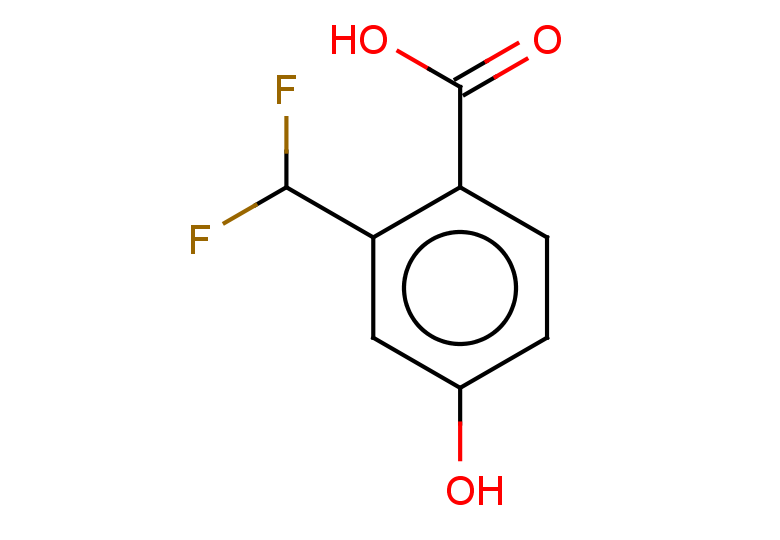 2-(difluoromethyl)-4-hydroxybenzoic acid