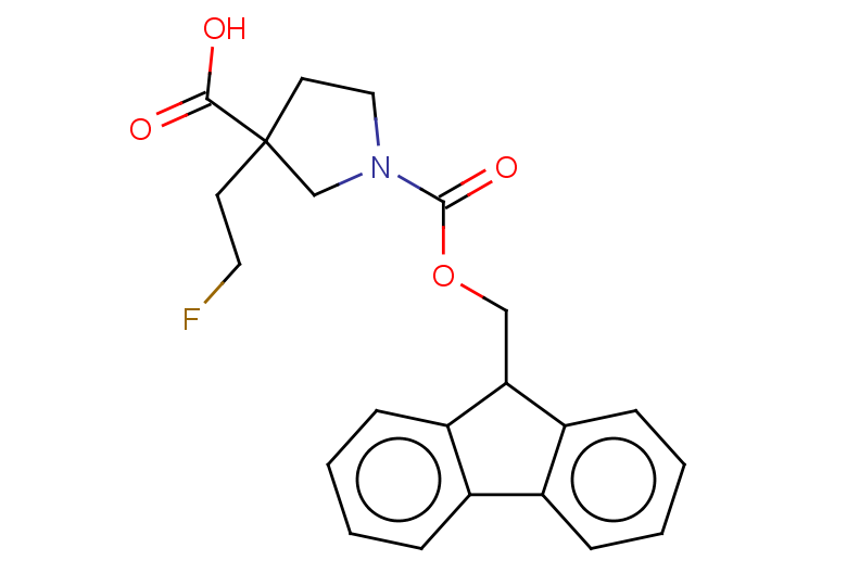 1-{[(9H-fluoren-9-yl)methoxy]carbonyl}-3-(2-fluoroethyl)pyrrolidine-3-carboxylic acid