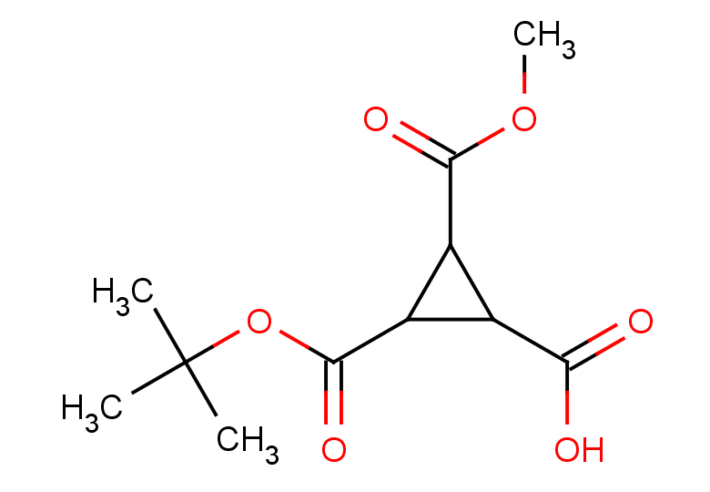 2-[(tert-butoxy)carbonyl]-3-(methoxycarbonyl)cyclopropane-1-carboxylic acid