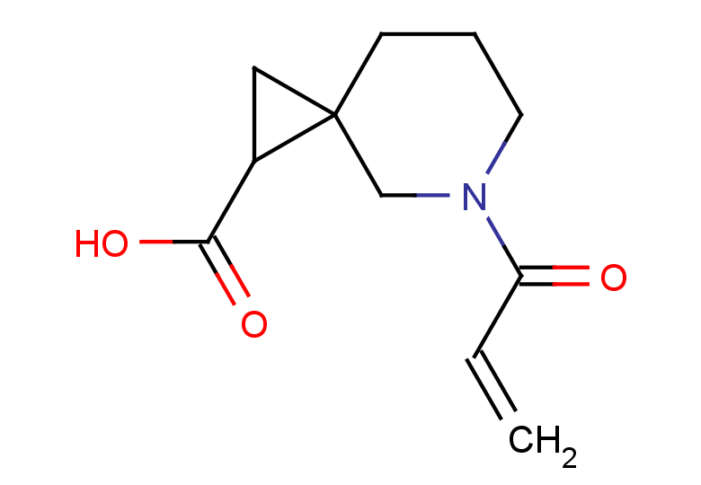 5-(prop-2-enoyl)-5-azaspiro[2.5]octane-1-carboxylic acid