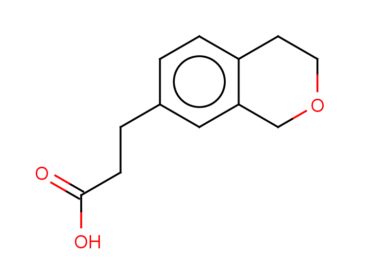 3-(3,4-dihydro-1H-2-benzopyran-7-yl)propanoic acid