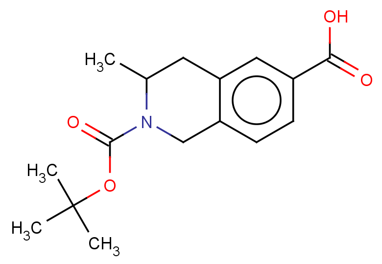 2-[(tert-butoxy)carbonyl]-3-methyl-1,2,3,4-tetrahydroisoquinoline-6-carboxylic acid