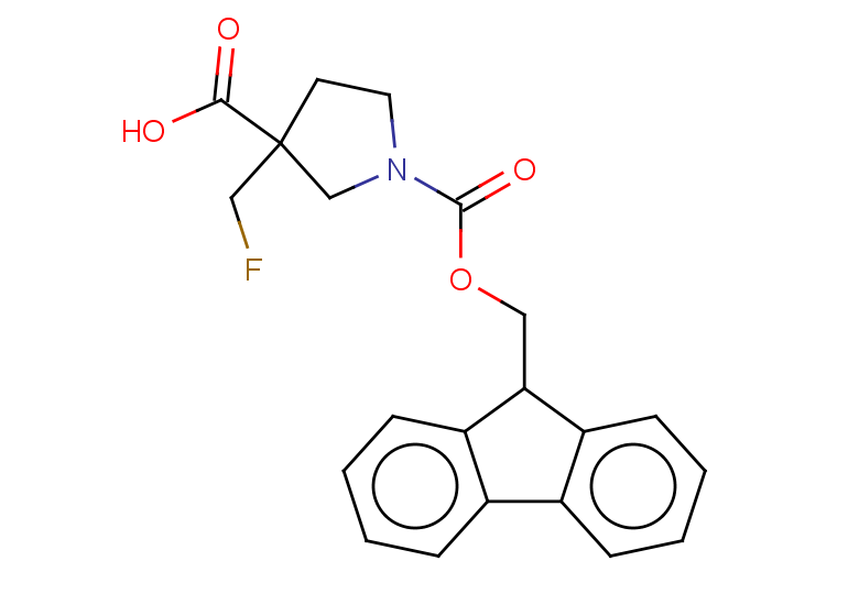 1-{[(9H-fluoren-9-yl)methoxy]carbonyl}-3-(fluoromethyl)pyrrolidine-3-carboxylic acid