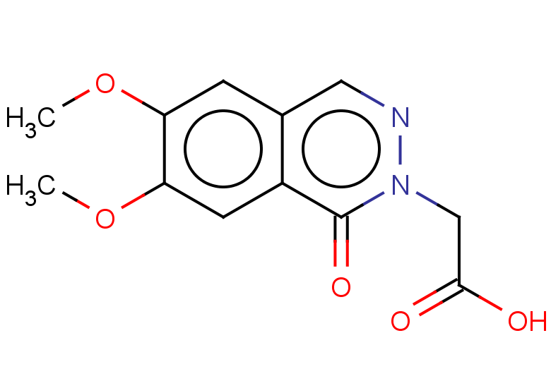 2-(6,7-dimethoxy-1-oxo-1,2-dihydrophthalazin-2-yl)acetic acid