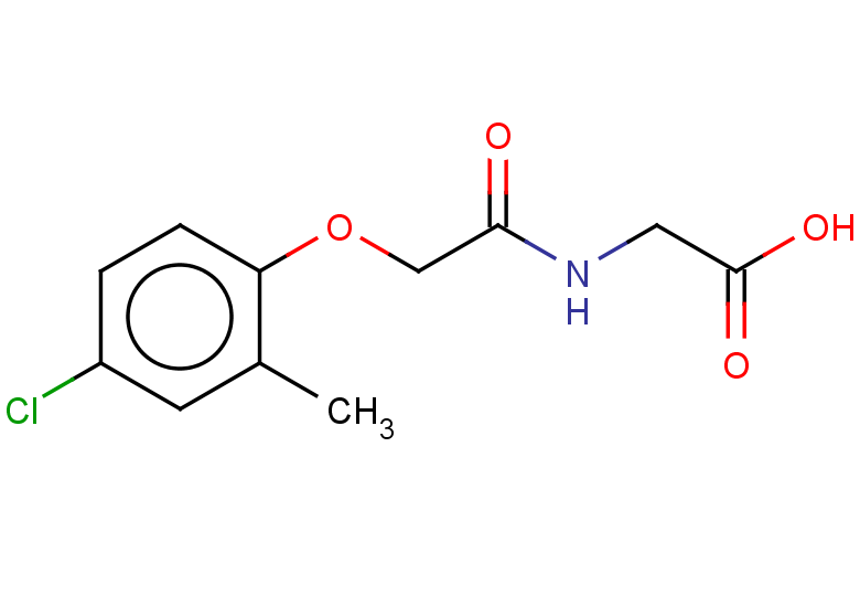 2-[2-(4-chloro-2-methylphenoxy)acetamido]acetic acid